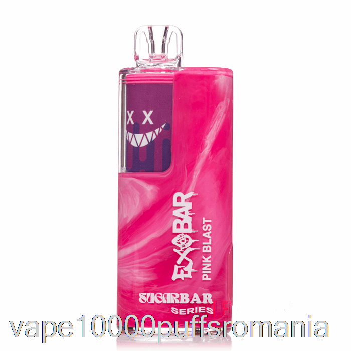 Vape Romania Exobar X Sugar Bar Sb8000 De Unica Folosinta Pink Blast